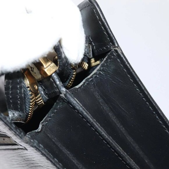 LOUIS VUITTON Epi Angian Shoulder Bag 2way Black - Picture 10 of 16